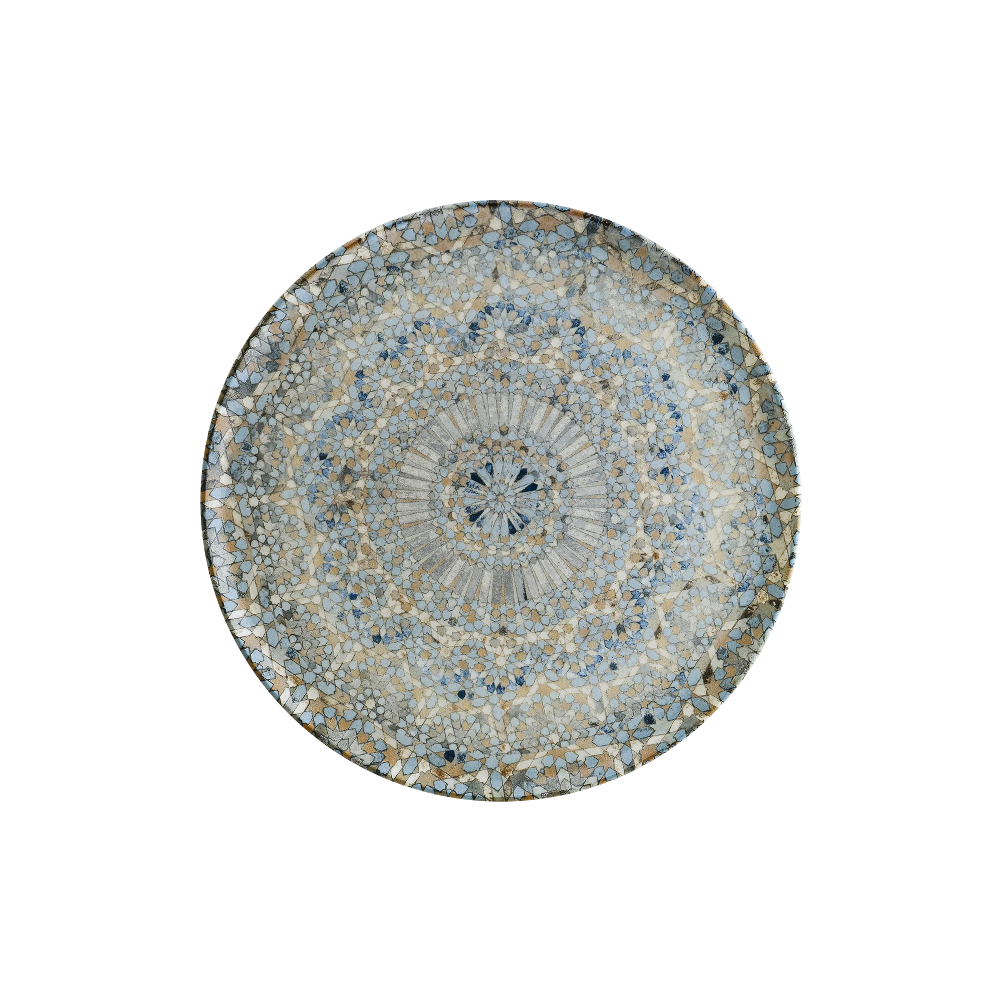 Luca Mosaic Gourmet Flat Plate 32 cm